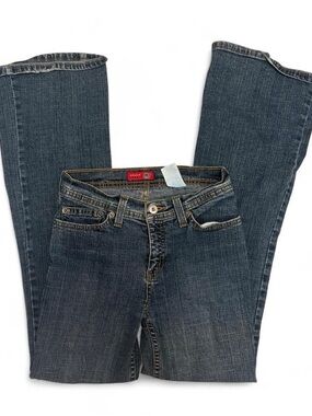 Women’s Dark Blue Straight-Leg Jeans